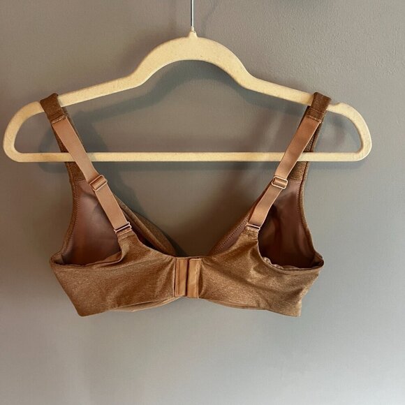 Delimira Bra Tan / Brown 36E Underwire and Unlined - Picture 3 of 8